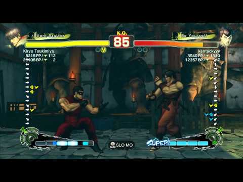 SSF4 AE 2012: Kiryu Tsukimiya (Guy) vs kentackyyy (Fei Long) - Xbox Live Ranked Match