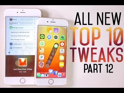 All New Top 10 iOS 8 Cydia Tweaks Part 12 - 8.1.2 Taig Jailbreak Compatible