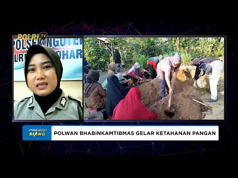 LIVE - BHABINKAMTIBMAS DESA NGUTER BRIPKA FIKA SUKMAYASARI TERKAIT KETAHANAN PANGAN