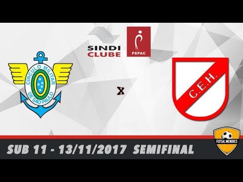 Círculo Militar de S.P.  5x1 Helvetia semifinal jogo 2 Sindi-clube 2017