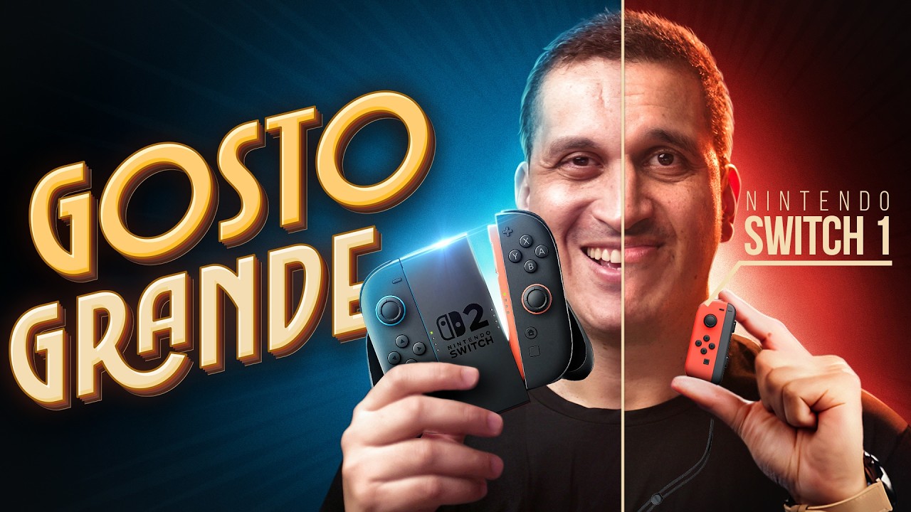 Nintendo Switch 2: quando o USUÁRIO altera o design! | Gaveta