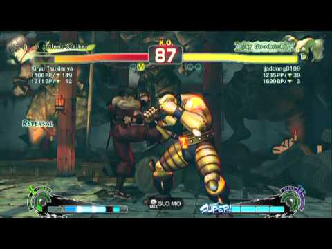 SSF4 AE: Kiryu Tsukimiya(Guy) vs jaddong0109(Zangief) - HD 720p