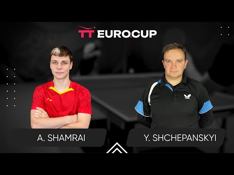 13:15 Andrii Shamrai - Yurii Shchepanskyi 17.10.2024 TT Euro.Cup Ukraine Elite. TABLE 4