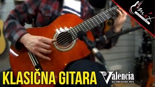 Video thumbnail for Klasična gitara: VALENCIA CG160 I Mix Music Company by Mix Music Company