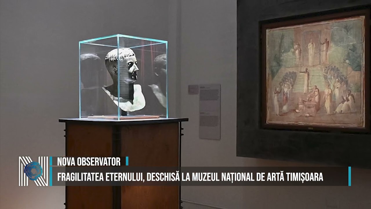 Fragilitatea Eternului, deschisă la Muzeul Național de Artă Timișoara