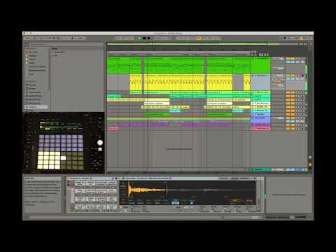 testing Ableton push 2