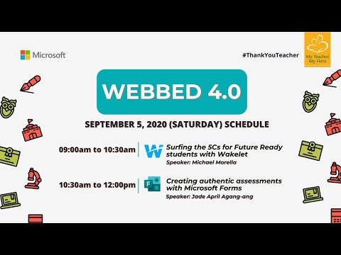 WEBBED 4.0 - Surfing the 5Cs.. & Creating Authentic Assessments..