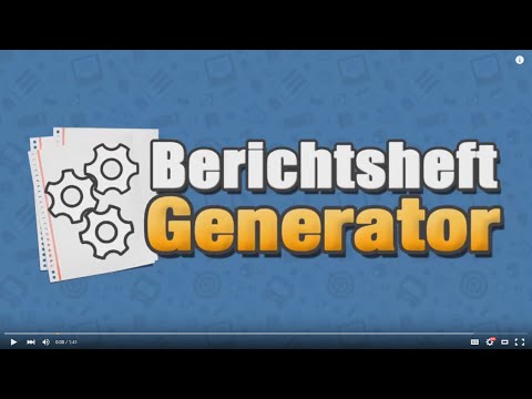 Berichtsheft Generator