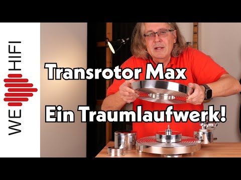 Spitzenlaufwerk Im Test: Transrotor Max mit Tonarm 800-S und Konstant Eins