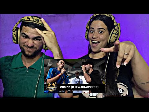 REACT Choice [RJ] vs Krawk [SP] (4ª de Final) - DUELO DE MCS NACIONAL 2017
