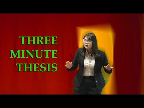 Three Minute Thesis (3MT) 2019 - Runner-up - Jennifer Chia Wee Fern