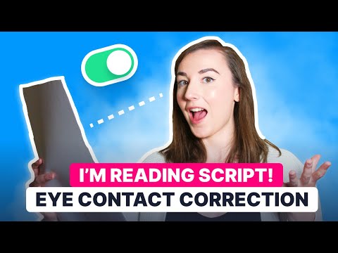 How to Look at the Camera Whilst Reading a Script