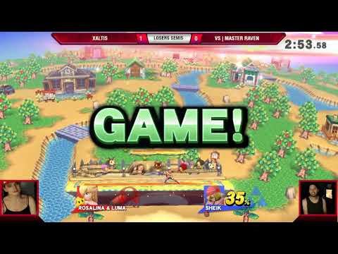 VS Weekly 9/21/17 - Losers Semis - Xaltis (Rosalina) vs Master Raven (Sheik) - Smash 4