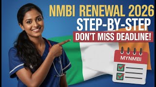 NMBI 2026 Annual Registration Renewal | Your Complete Guide | Step-by-Step MyNMBI Tutorial