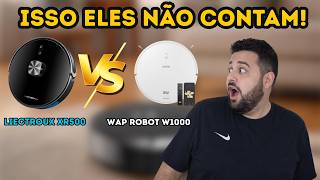 Liectroux XR500 vs WAP ROBOT W1000— Qual aspirador robô tem melhor mapeamento