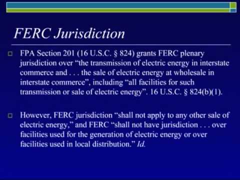 Introduction to Electric Power Regulation and Electricity Markets in the United States