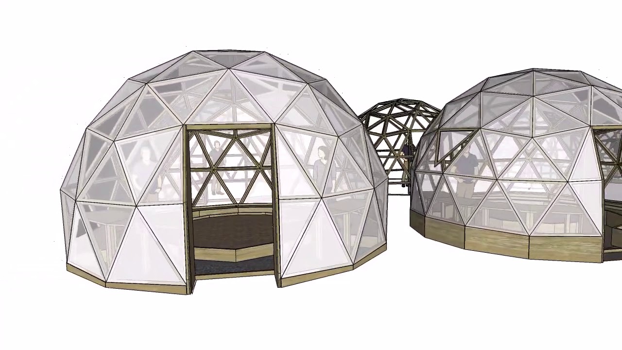 Geodesic Greenhouses - Snowdon Domes Product Range