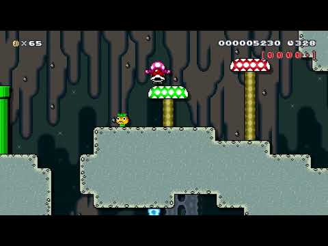 -　Cave Adventure　- by ぜんこう。 (Zenkou.) 🍄Super Mario Maker 2 ✹Switch✹ #buw