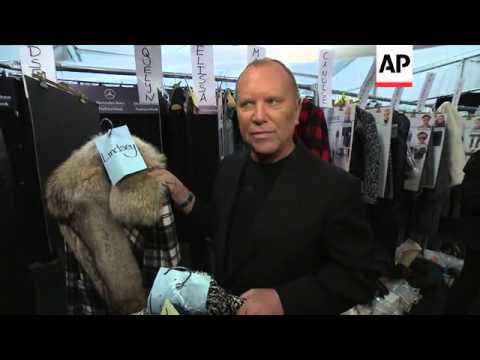 Michael Kors presents his fall collection at New York Fashion Week