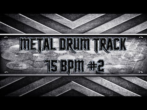 Southern Metal Drum Track 75 BPM (HQ,HD)