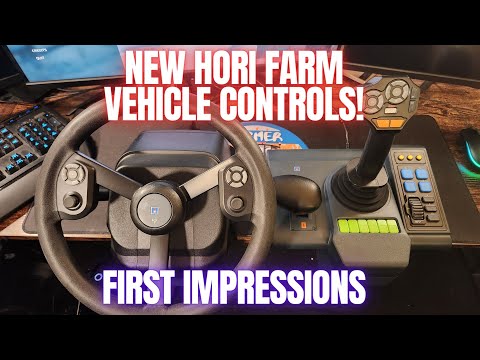 HORI FARMING VEHICLE CONTROL SYSTEM - First Impressions - Farming Simulator 22