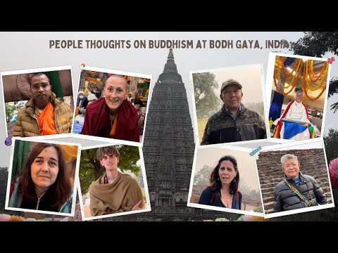 People at Bodh Gaya, India | Bihar