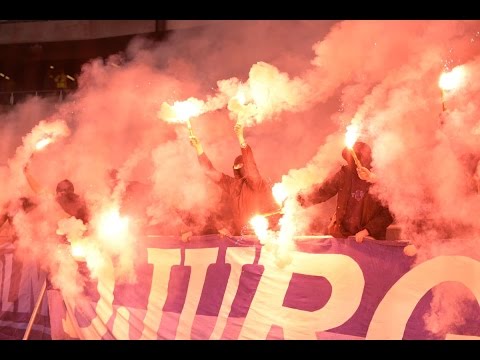 Hammarby 2 - 1 Djurgården, 13 April 2015, Tele2 Arena (TIFO + PYRO)
