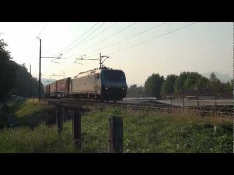 RTC EU43 - 003 mit Winner Spedition KLV in Chiasso am 8.9.12 (Brenner-Umleiter)