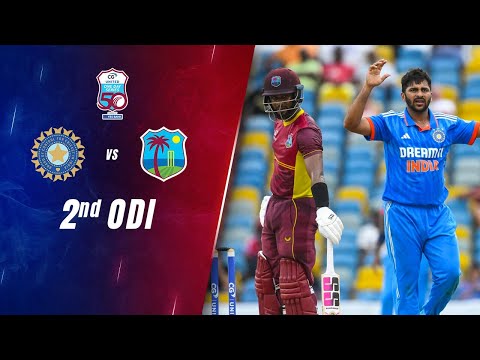 West Indies register a handsome win against India | 2nd ODI Highlights | India v West Indies