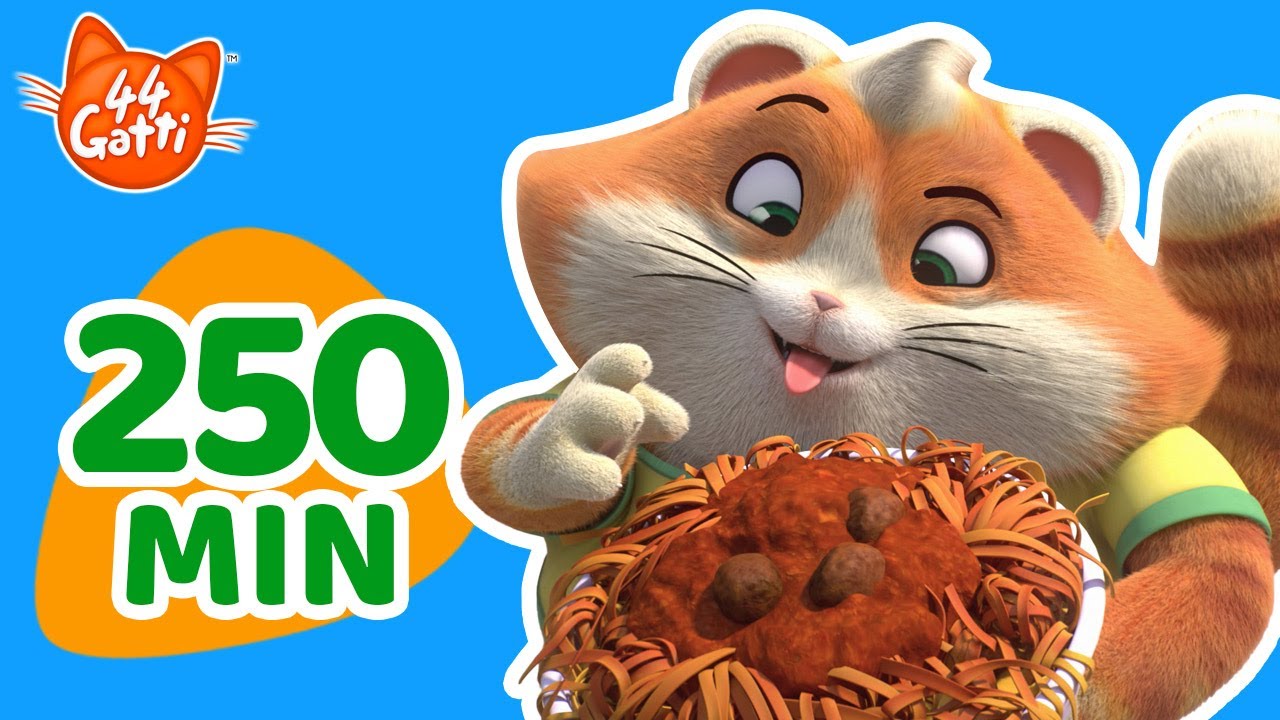44 Gatti | +250 Minuti | Gli EPISODI più belli della Serie 1 | Potere delle tagliatelle!