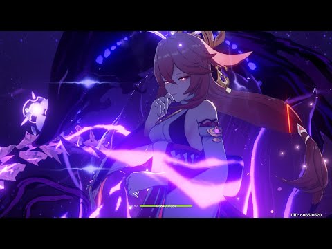 Yae Miko Mono Electro Team Comp vs Second Half Spiral Abyss 2.5 Floor 12 Full Stars