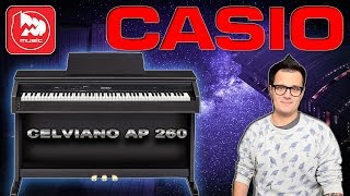 Video thumbnail for CASIO AP-260 CELVIANO - цифровое пианино в корпусе by PopMusicRu