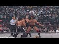 Sting Macho Man Randy Savage Vs Hollywood Hogan Scott Hall WCW Nitro March 2 1998