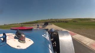 Model T GT takes the Saturday start at the 2013 LeMons North Dallas Hooptie at ECR