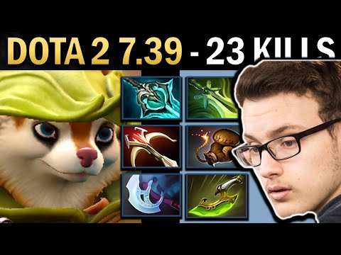 Hoodwink Gameplay Miracle with 23 Kills and Disperser - Dota 2 7.39