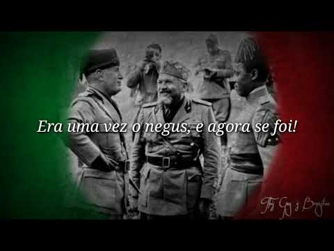 "C'era una volta il Negus" Música Patriotica Italiana