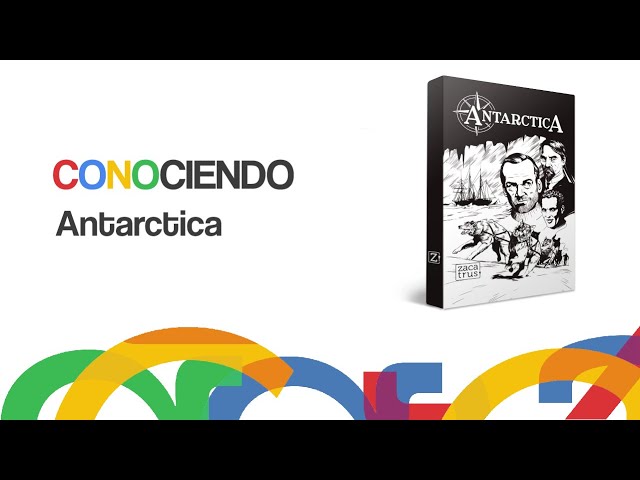 Vídeo relacionado con Antarctica, Juego de Mesa, Cooperativo, Narrativo, Familiar, con Amigos, Ciencia Ficción, Correo Electrónico, Idioma Español, Edad +10 Años