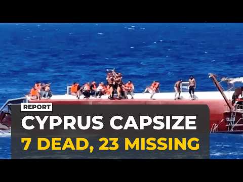 Ferry capsizes off Northern Cyprus, killing seven, 23 missing