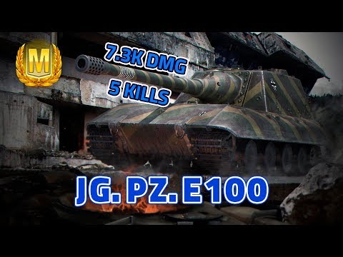 WOT Blitz | Jg.pz.E 100 Epic ace by MR___TRA [T_R_A]