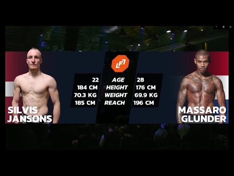 LFL 6 Full Fight: Silvis Jansons VS Massaro Glunder