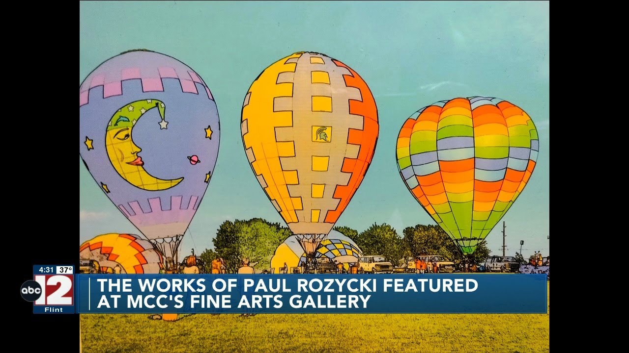 The Works of Paul Rozycki featured at MCC's Fine Arts Gallery