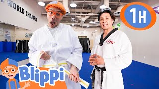 Blippi Learns Taekwondo! 🥋 Beginner Martial Arts Moves for Kids | Kids TV Shows