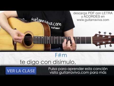 Camisa Negra de Juanes Acordes en guitarra