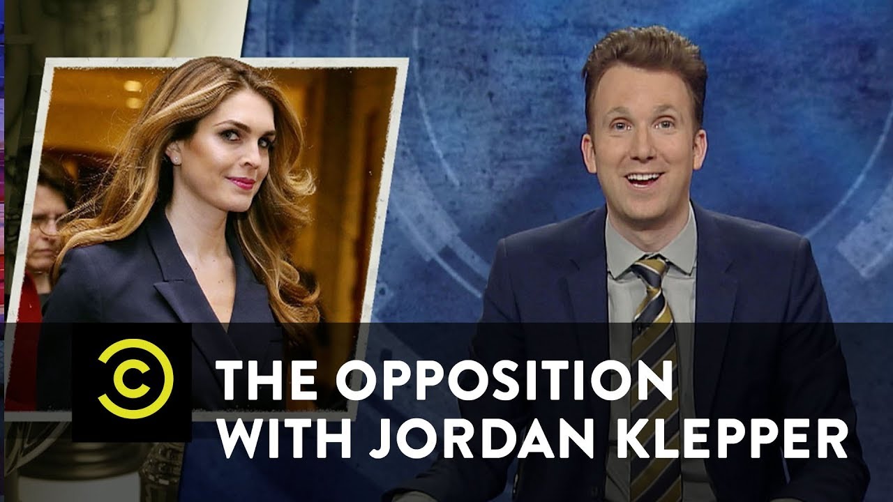 Simply the Best: Hope Hicks & Ben Carson's Chair - The Opposition w/ Jordan Klepper - YouTube