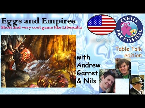 Cyrils Brettspiele - Table Talk Edition (eng.) - Eggs and Empires - TAG02