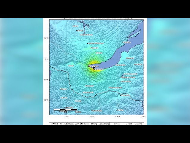Покой жителей Приангарья нарушило землетрясение