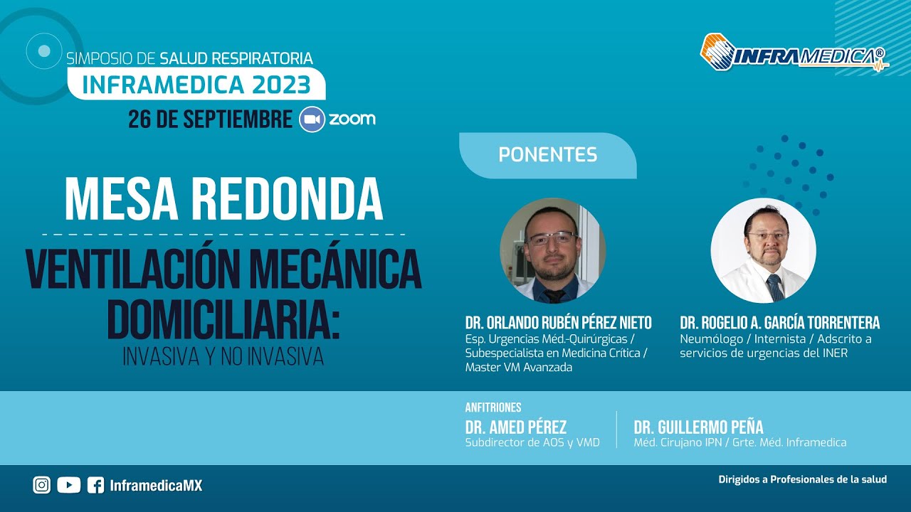 Ventilación Mecánica Domiciliaria invasiva y no invasiva