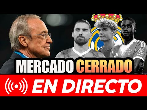 🚨🚨 SE CIERRA EL MERCADO DE INVIERNO SIN FICHAJES DEL MADRID