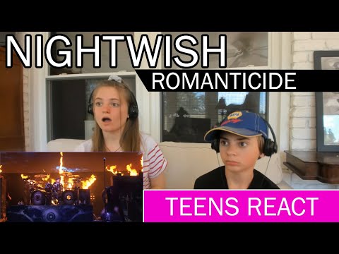 Teens Reaction - Nightwish ( Romanticide ) Live