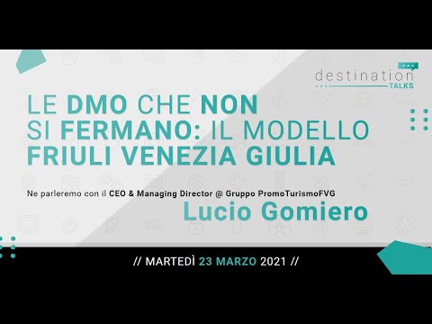 Talks Ep.5 - Le DMO che non si fermano: il modello Friuli Venezia Giulia